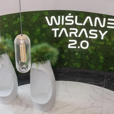 아파트 Malila Premium Cracow Centre Wislane Tarasy 2 0 *